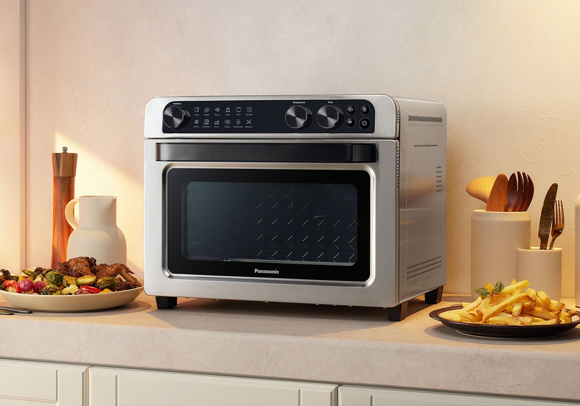 PFA Free Panasonic FlashXpress™ Air Fryer Toaster Oven