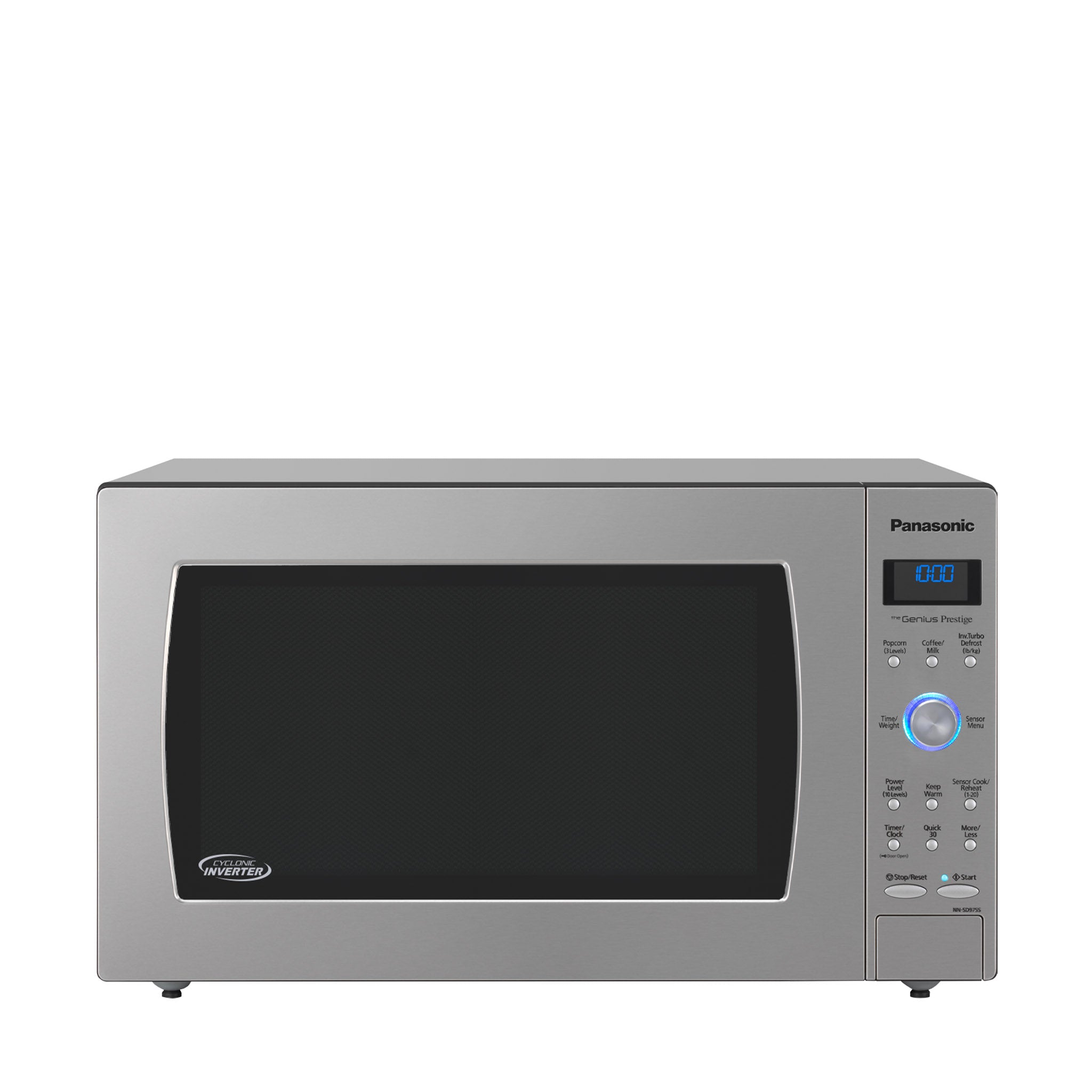 2.2 cu.ft. Cyclonic Wave Inverter Microwave, 1250W - NN-SD975S