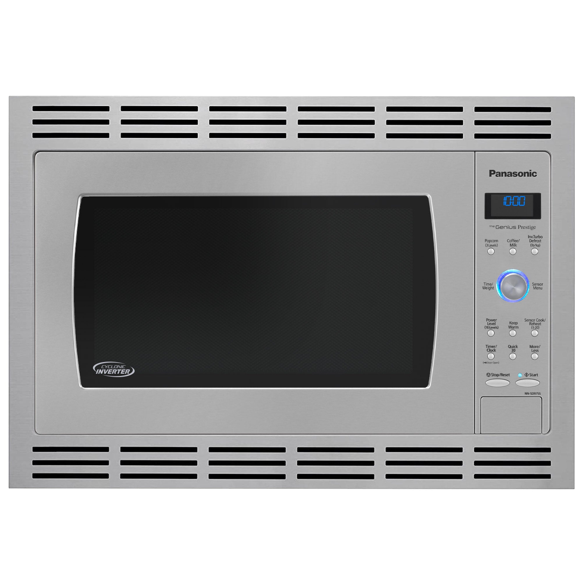 2.2 cu.ft. Cyclonic Wave Inverter Microwave, 1250W - NN-SD975S