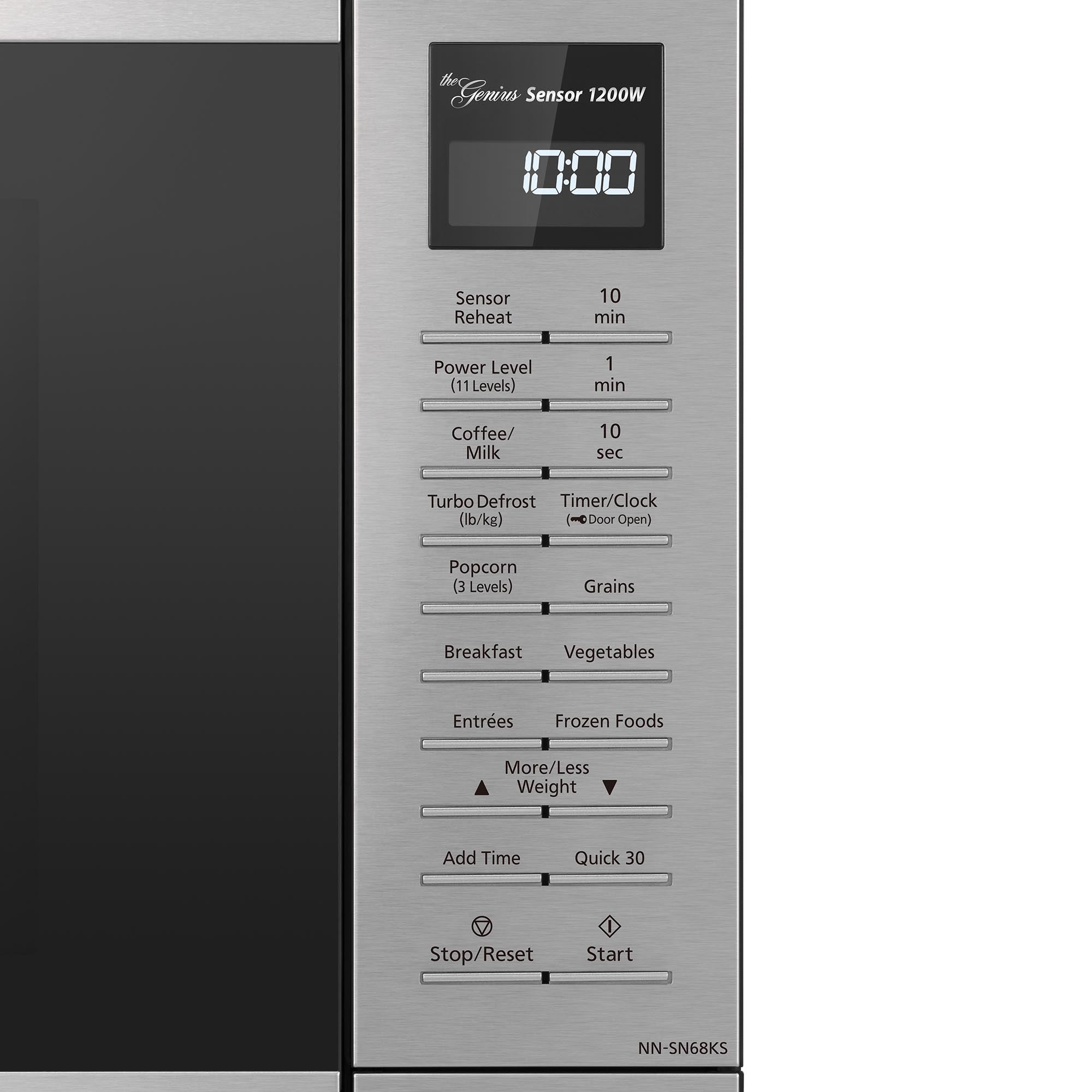 1.2 cu. ft. Inverter Microwave, 1200W - NN-SN68KS