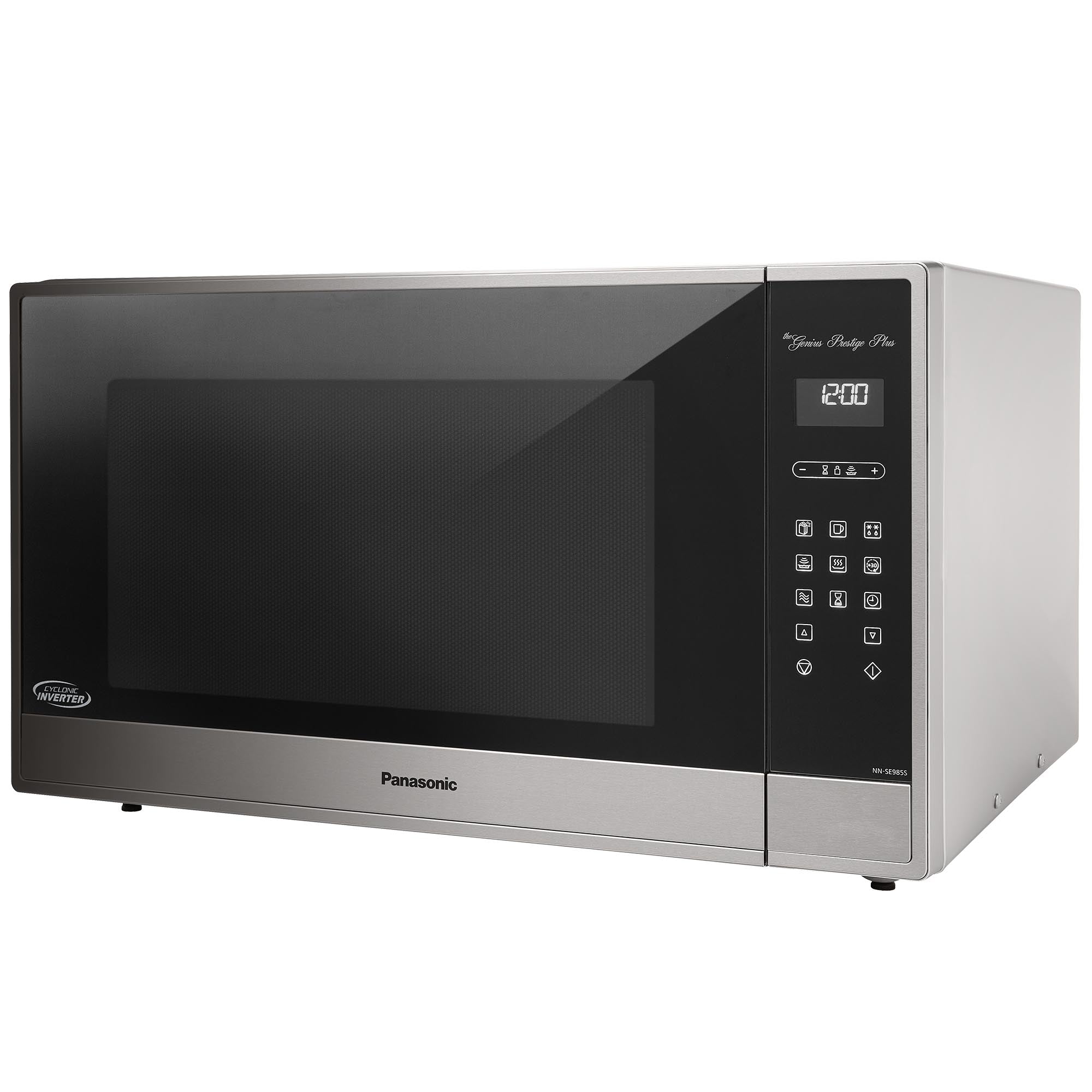 2.2 cu.ft. Cyclonic Wave Inverter Microwave, 1250W - NN-SE985S